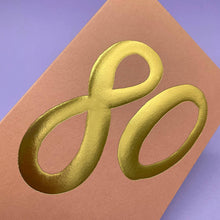 Load image into Gallery viewer, Age 80 Card - Gold Foil Print