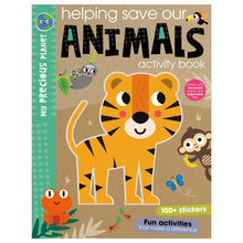 Load image into Gallery viewer, My Precious Planet Helping save our animals activity book