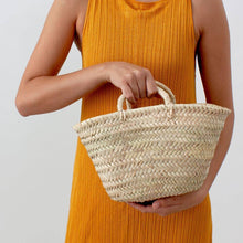 Load image into Gallery viewer, Mini Market Tote Basket Bag