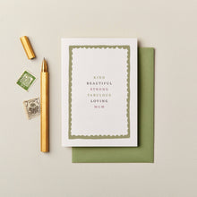 Load image into Gallery viewer, Type Mum Birthday Card | Mother's Day Cards