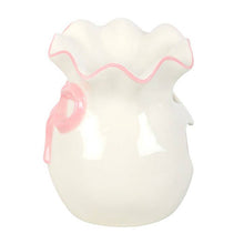 Load image into Gallery viewer, White and Pink Bow Oil Burner