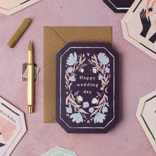 Load image into Gallery viewer, Floral Wedding Card