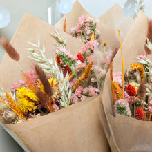 Load image into Gallery viewer, Orange Dried Flower Arrangements