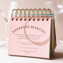 Load image into Gallery viewer, Cocktail Recipe Flipbook