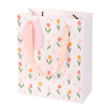 Load image into Gallery viewer, Tulip Print Spring and Mother's Day Gift Bag