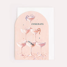 Load image into Gallery viewer, Champagne Congratulations Card