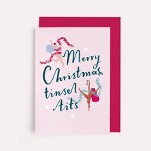 Load image into Gallery viewer, Tinsel Tits Christmas Card