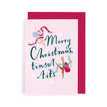 Load image into Gallery viewer, Tinsel Tits Christmas Card