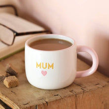 Load image into Gallery viewer, Ceramic Pink Heart Mum Mug