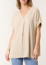 Load image into Gallery viewer, V-Neck Short Sleeve T-Shirt