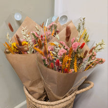 Load image into Gallery viewer, Orange Dried Flower Arrangements