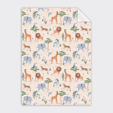 Load image into Gallery viewer, Safari Kids Gift Wrap