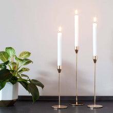 Load image into Gallery viewer, White 10 inch Dinner Candle