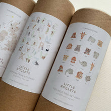 Load image into Gallery viewer, Animal Alphabet Fine Art Print