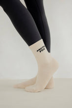 Load image into Gallery viewer, Sporty Socks - 100% Bamboo - Off White - AW25