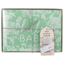 Load image into Gallery viewer, Hello Baby Fabric Baby Photo Album