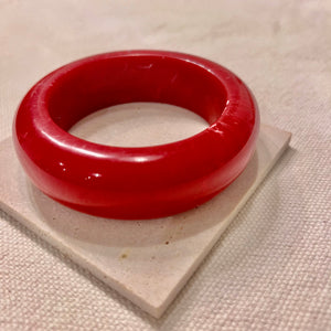 Acrylic Bangle - Red