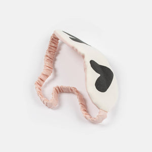 Orange & Pink Stripe Eyemask