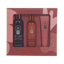 Load image into Gallery viewer, 3pc Shower Rituals Set - Lemongrass &amp; Sweet Almond
