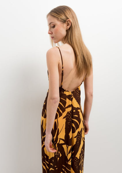 Sophie Printed Midi Dress