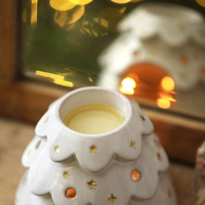 Ceramic Christmas Tree Wax Burner