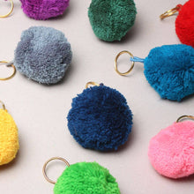 Load image into Gallery viewer, Basic Pom Pom Keychains
