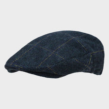 Load image into Gallery viewer, Vintage Check Flat Cap
