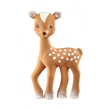 Load image into Gallery viewer, Fanfan The Fawn - Teether Natural Rubber
