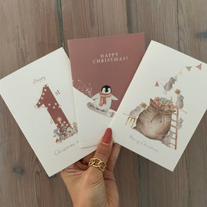 Happy 1st Christmas Cards
