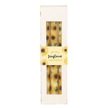 Load image into Gallery viewer, Set of 3 Sunflower Taper Candles
