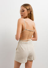 Load image into Gallery viewer, Olivia Linen Backless Top
