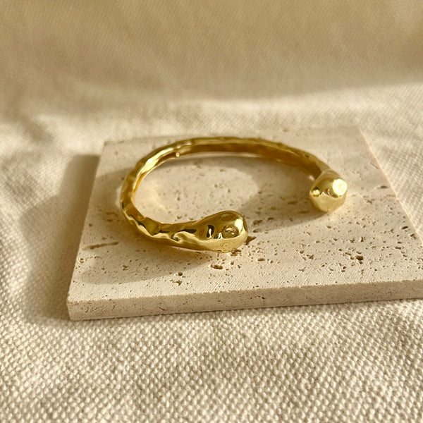 Hammered Bangle