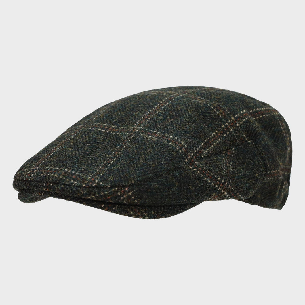 Vintage Check Flat Cap