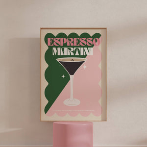 Espresso Martini Cocktail Print