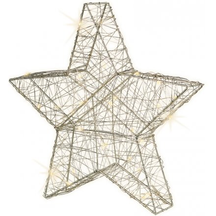 LED Light Up Star 30cm