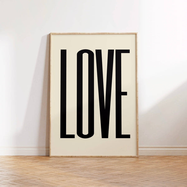 LOVE Print Poster