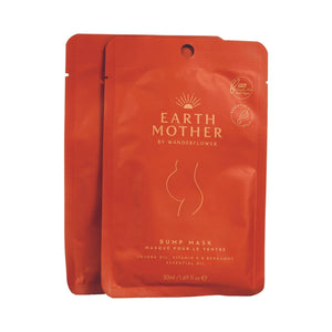 2pc Earth Mother Pregnancy Bump Sheet Masks - Vitamin E