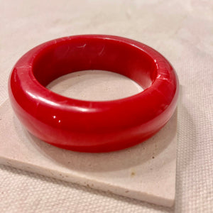 Acrylic Bangle - Red