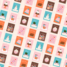 Load image into Gallery viewer, Snail Mail Christmas Wrapping Paper
