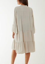 Load image into Gallery viewer, Sienna Smock Dress - Cream
