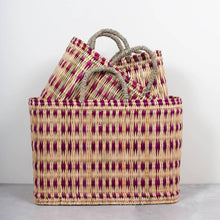 Load image into Gallery viewer, Bali Basket Bags - Violet
