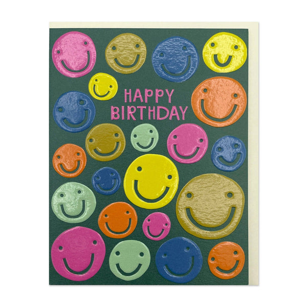 Happy Birthday Smiley Faces (LIJ05)