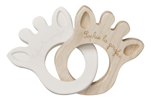 So Pure Sophie La Girafe Silhouette Rings - Teether