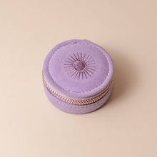 Load image into Gallery viewer, Mini Travel Jewellery Case in Lavender
