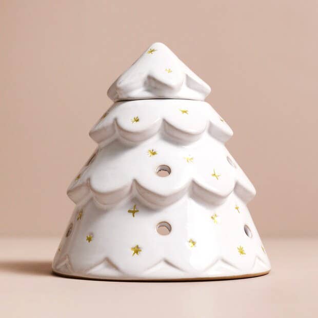 Ceramic Christmas Tree Wax Burner