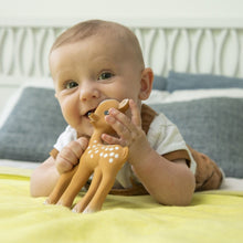 Load image into Gallery viewer, Fanfan The Fawn - Teether Natural Rubber
