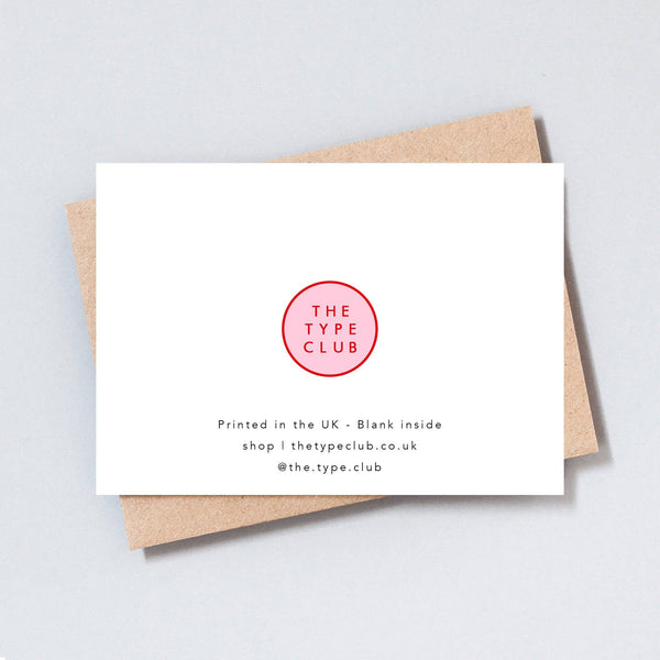 Thirty Stripe Birthday Greeting Card