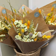 Load image into Gallery viewer, Yellow Dried Flower Arrangements
