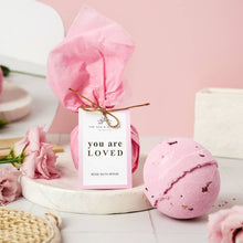 Load image into Gallery viewer, You Are Loved Luxury Bath Bomb
