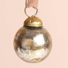 Load image into Gallery viewer, Silver and Gold Mini Bauble
